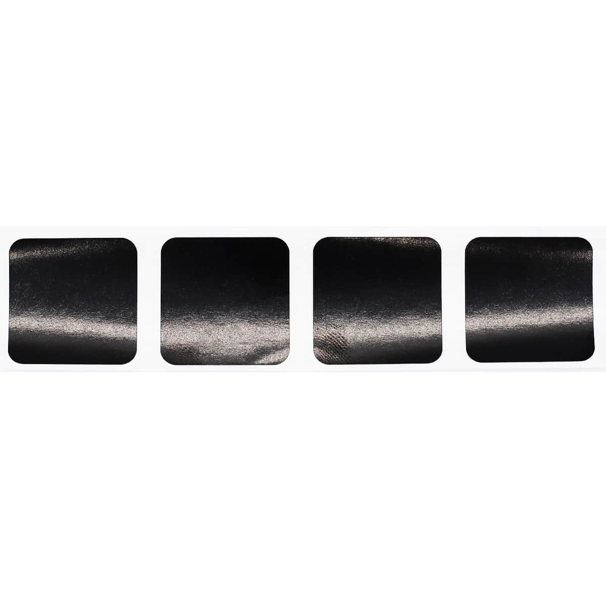 Black Stickers 1" Square QTY 500 Black Stickers 1" Square QTY 500