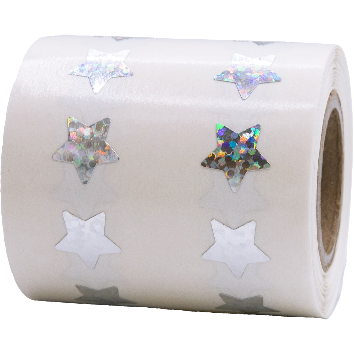 Small Lilac Star Stickers 1/2" Inch QTY 1,000