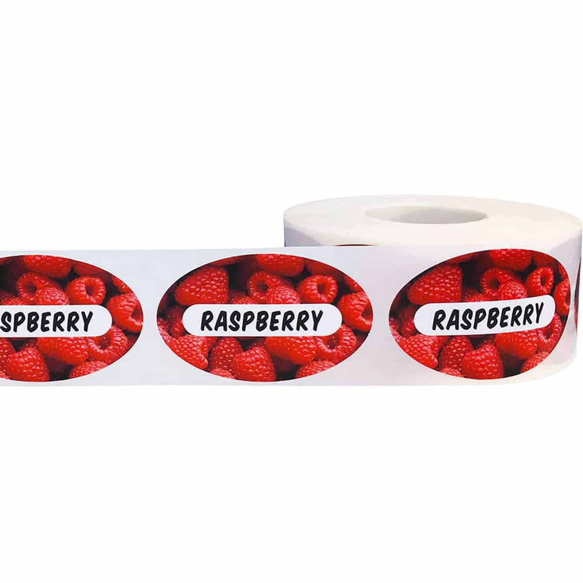 Raspberry Labels with Real Image QTY 500 Raspberry Labels with Real Image QTY 500