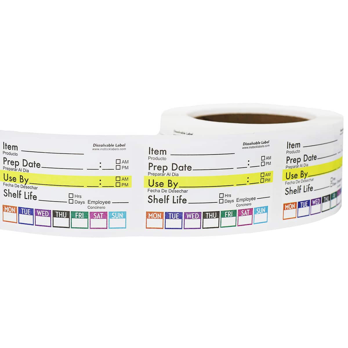 Universal Dissolvable Food Labels QTY 500