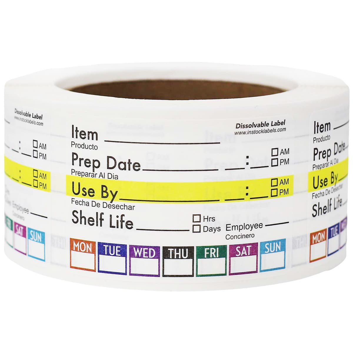 Universal Dissolvable Food Labels QTY 500