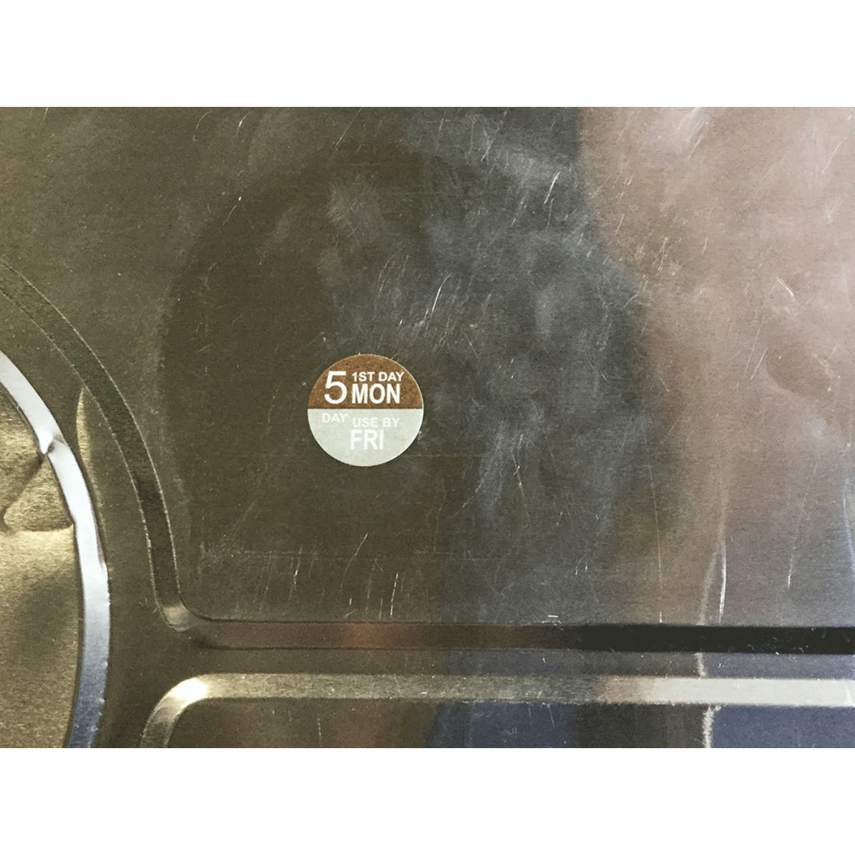 Mon - Fri Dissolvable 5 Day Food Rotation Labels QTY 500 Mon - Fri Dissolvable 5 Day Food Rotation Labels QTY 500