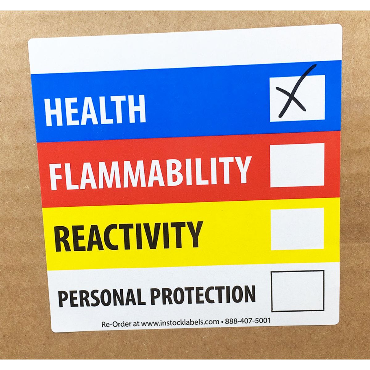 Health Flammability Reactivity Identification Labels Quantity 500 Health Flammability Reactivity Identification Labels Quantity 500