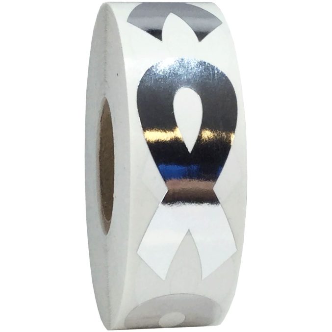 Adhesive Awareness Ribbon Stickers | InStockLabels.com