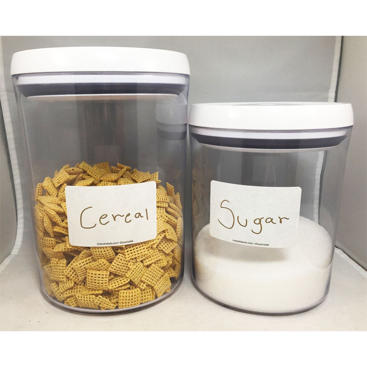 Dissolvable Blank Stickers for Food Rotation and Canning 2" x 3" Dissolvable Blank Stickers for Food Rotation and Canning 2" x 3"