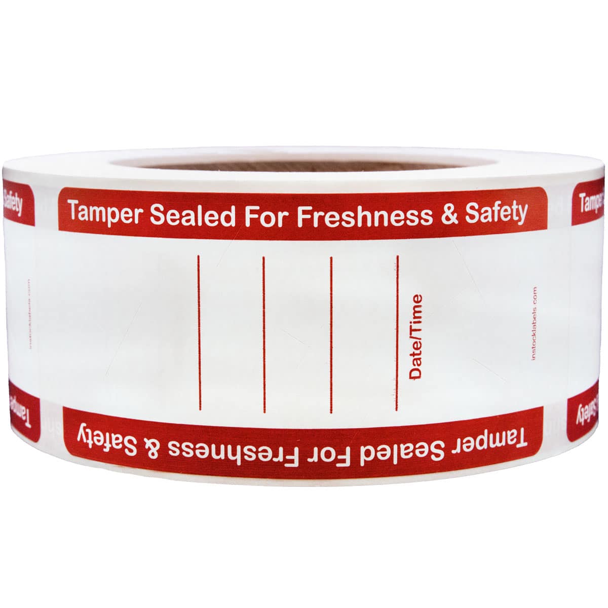 Tamper Sealed For Freshness and Safety Labels | 2 x 4"