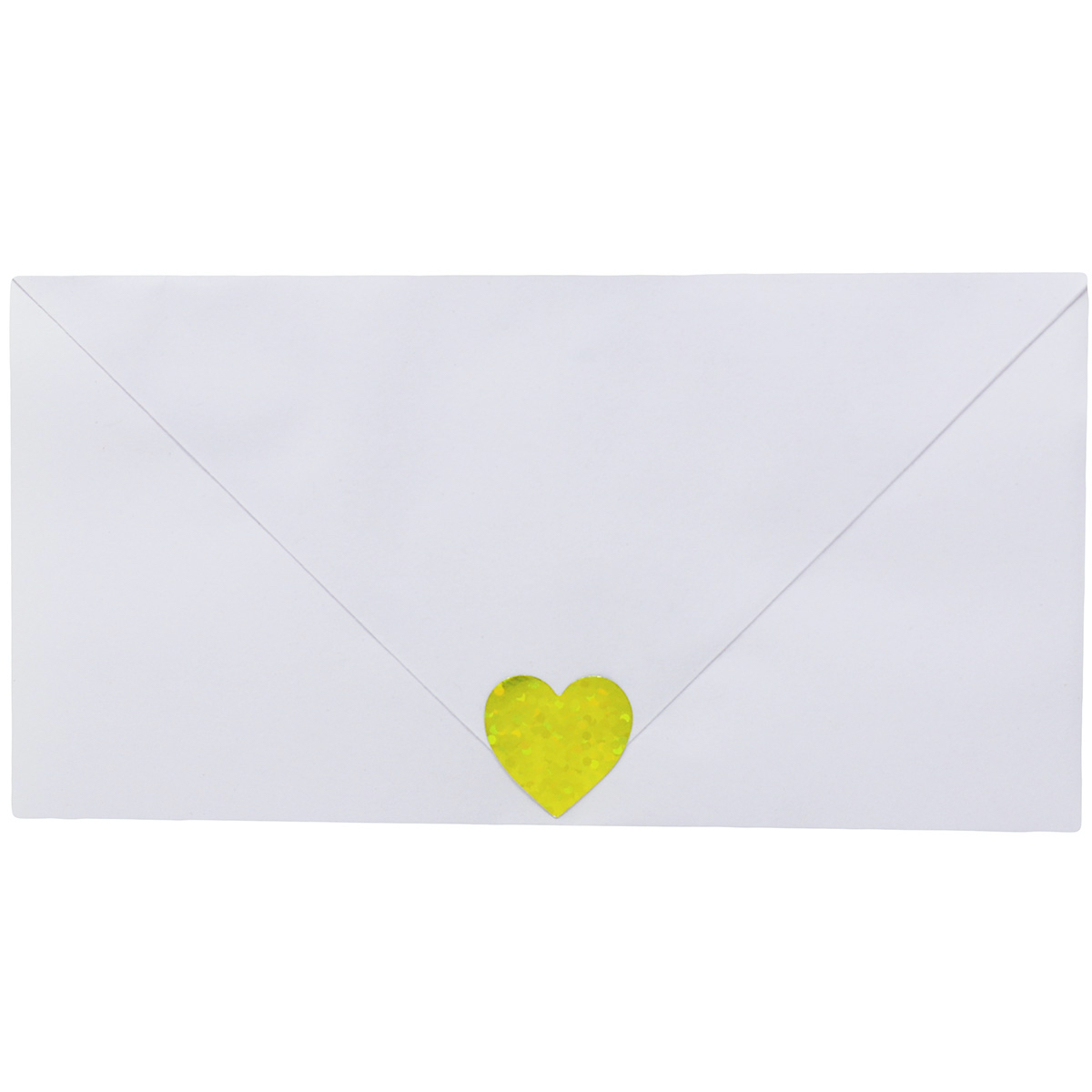 Yellow Sparkle Heart Stickers 3/4 Inch Yellow Sparkle Heart Stickers 3/4 Inch