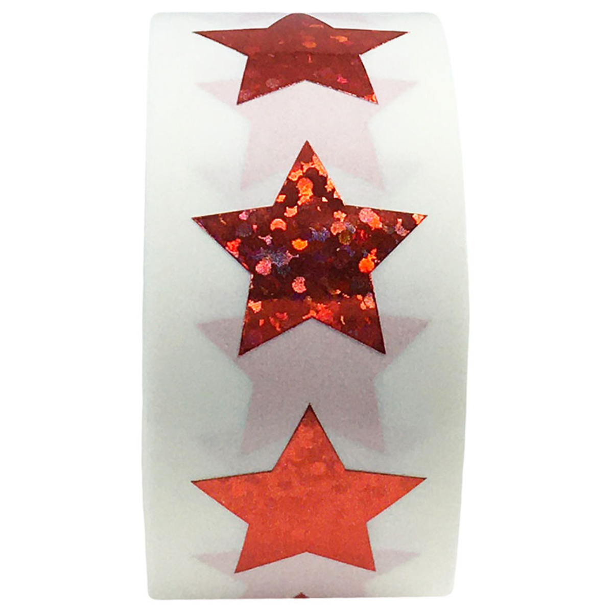 Red Sparkle Star Stickers 3/4" Inch Red Sparkle Star Stickers 3/4" Inch