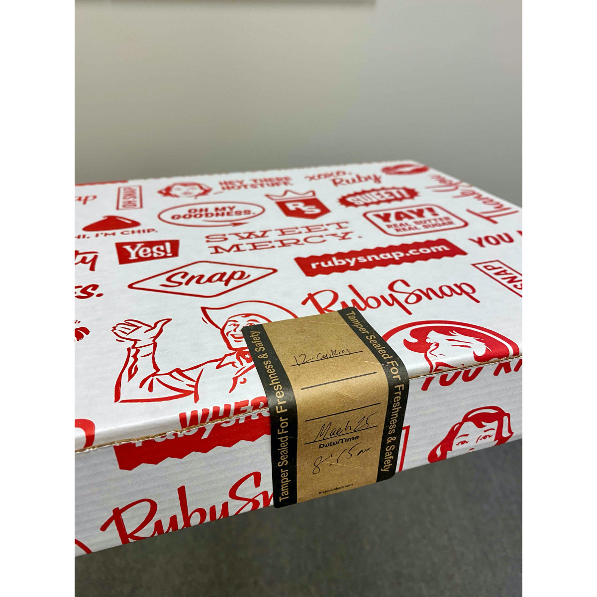 Kraft Sealed For Freshness and Safety Labels | 2 x 4" QTY 500 Kraft Sealed For Freshness and Safety Labels | 2 x 4" QTY 500