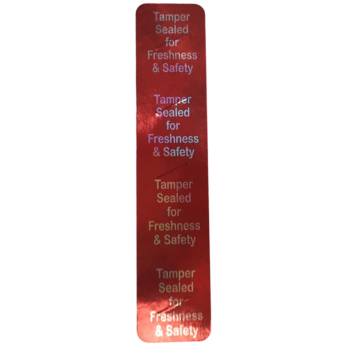 Red Tamper Evident Fresh and Safe Labels QTY 500 Red Tamper Evident Fresh and Safe Labels QTY 500