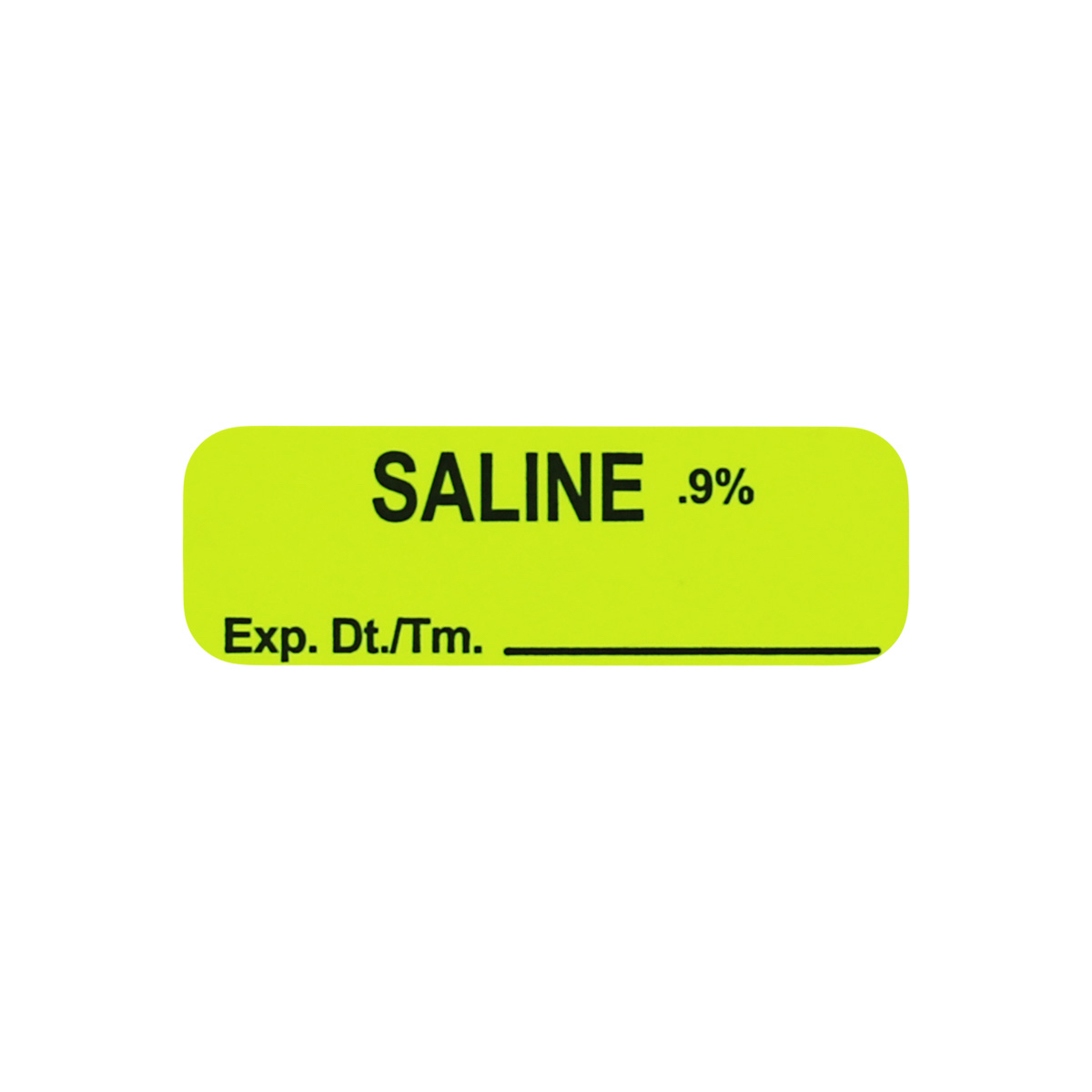 Saline Measure Healthcare Labels | 0.5 x 1.5" QTY 500 Saline Measure Healthcare Labels | 0.5 x 1.5" QTY 500