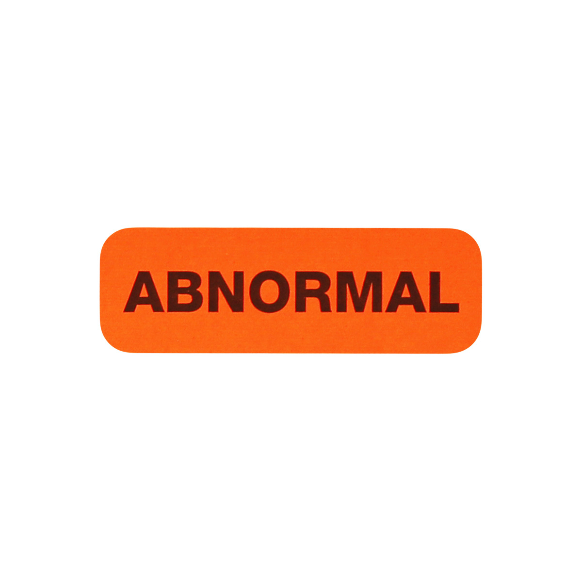 Abnormal Healthcare Labels | 0.5 x 1.5" QTY 500 Abnormal Healthcare Labels | 0.5 x 1.5" QTY 500