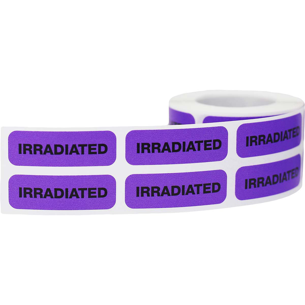 Irradiated Warning Labels QTY 500 Irradiated Warning Labels QTY 500