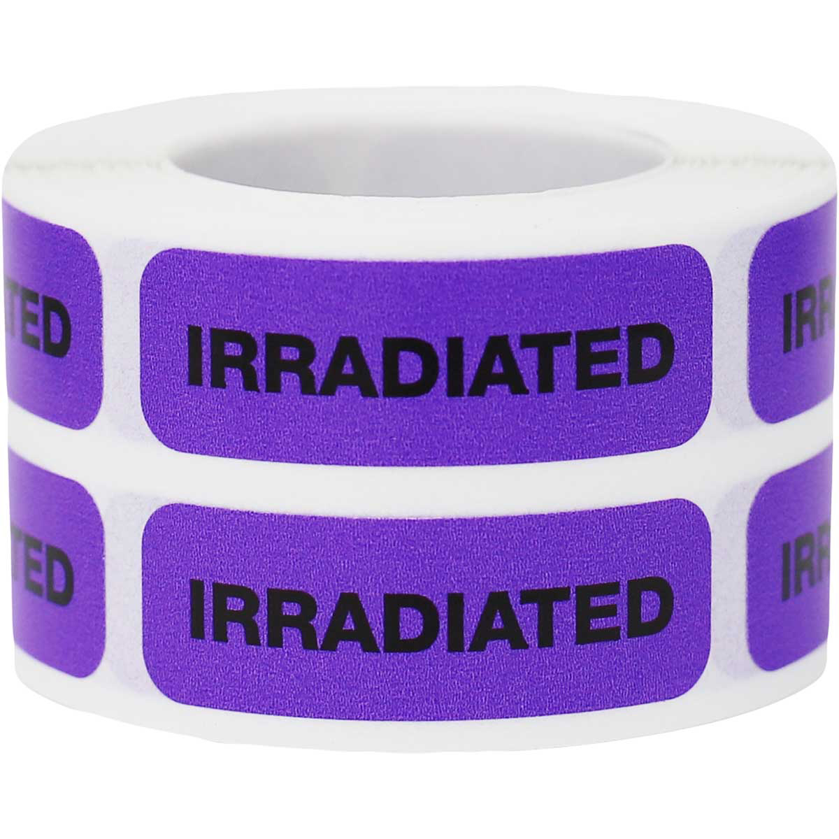 Irradiated Warning Labels QTY 500 Irradiated Warning Labels QTY 500