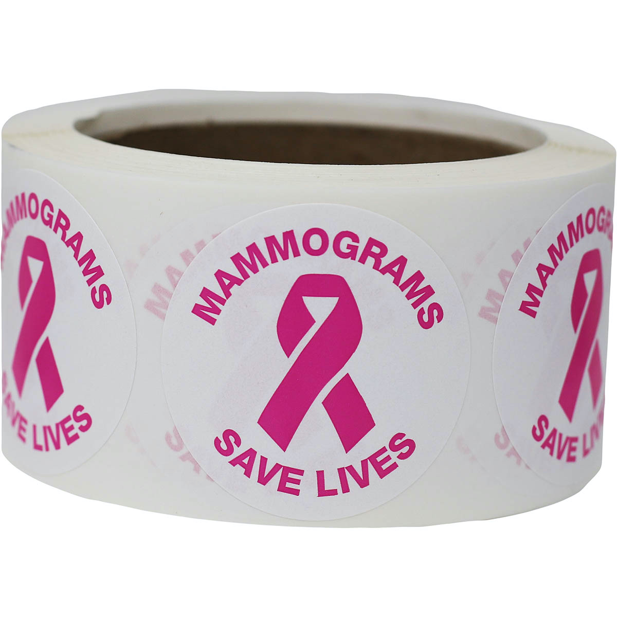 Mammograms Save Lives Labels QTY 500 Mammograms Save Lives Labels QTY 500