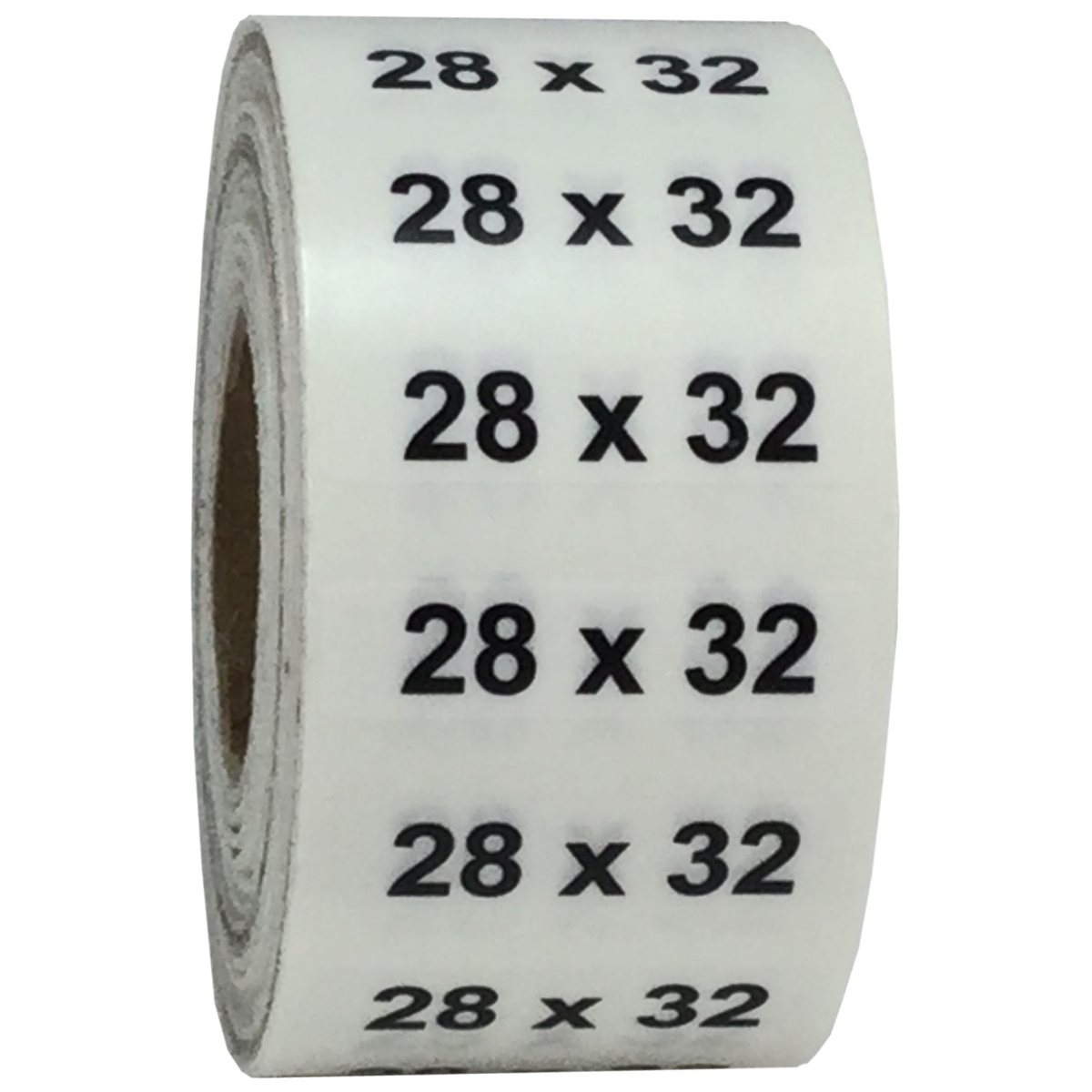 Ultra Clear Men's Hem/Inseam Pant Size Strips 1.25" x 5" QTY 125