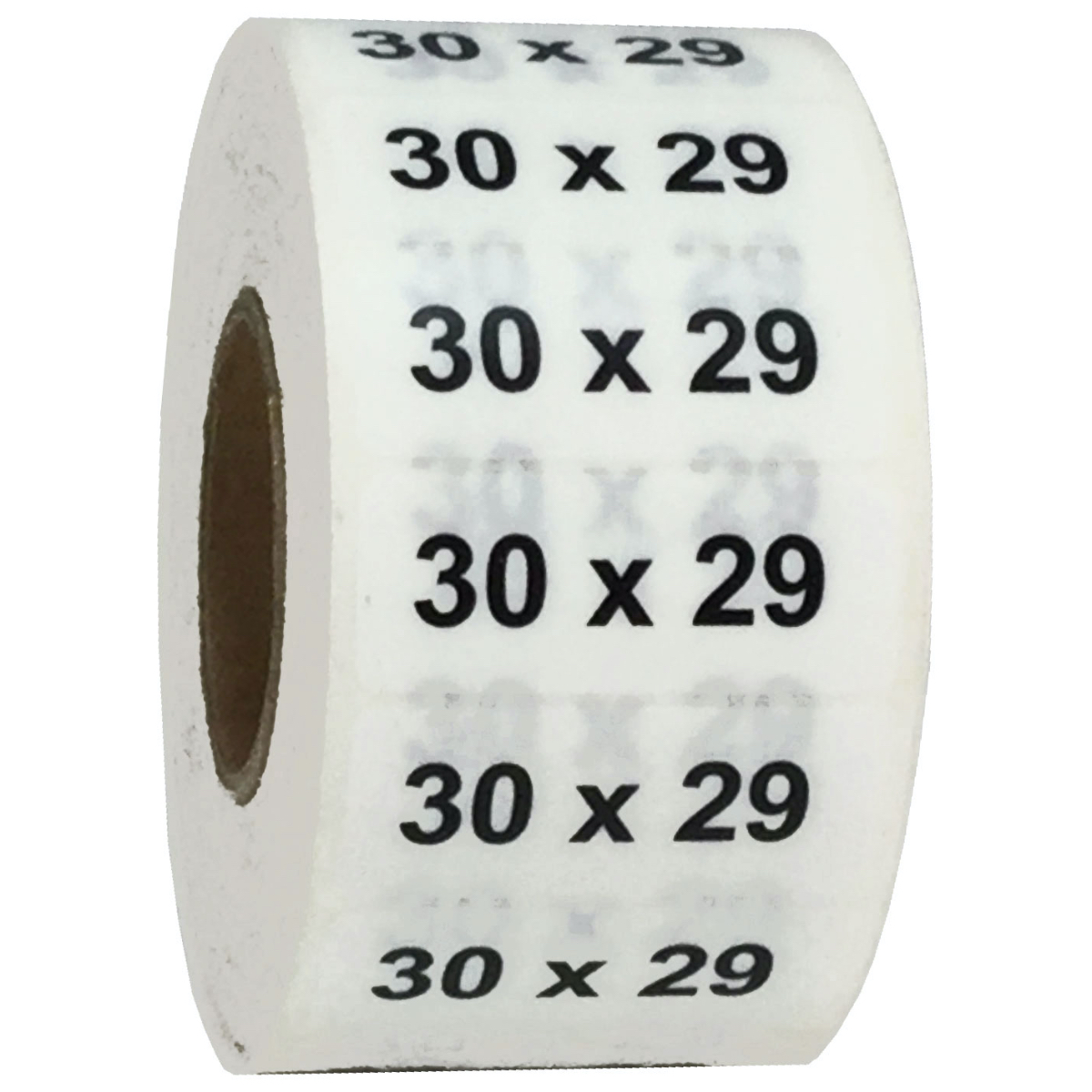 Ultra Clear Men's Hem/Inseam Pant Size Strips 1.25" x 5" QTY 125