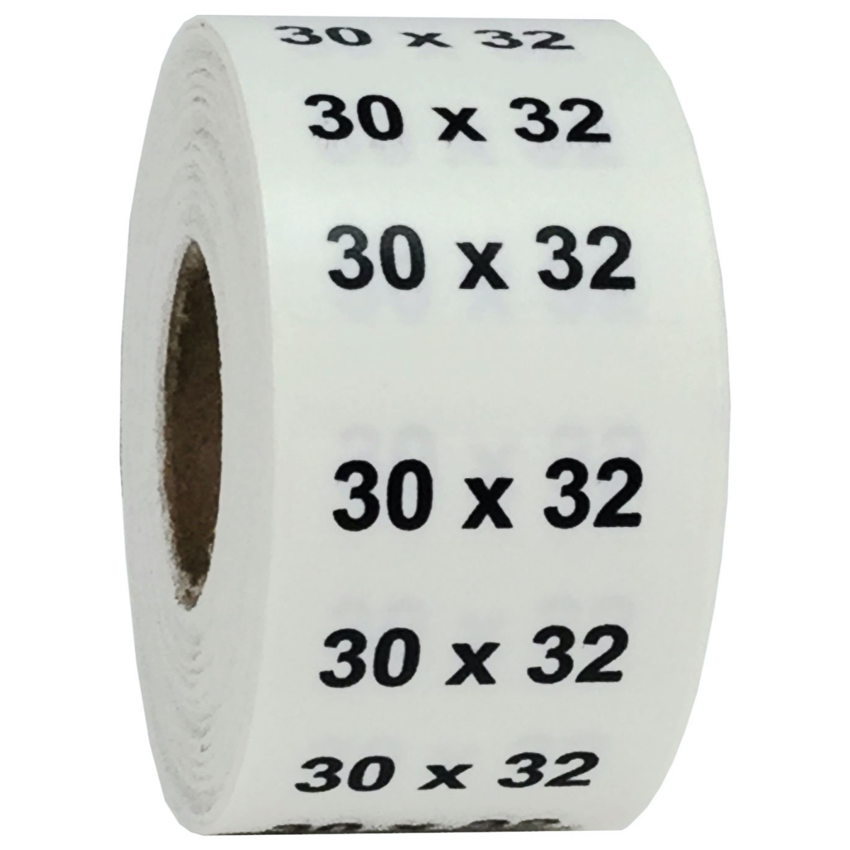 Ultra Clear Men's Hem/Inseam Pant Size Strips 1.25" x 5" QTY 125