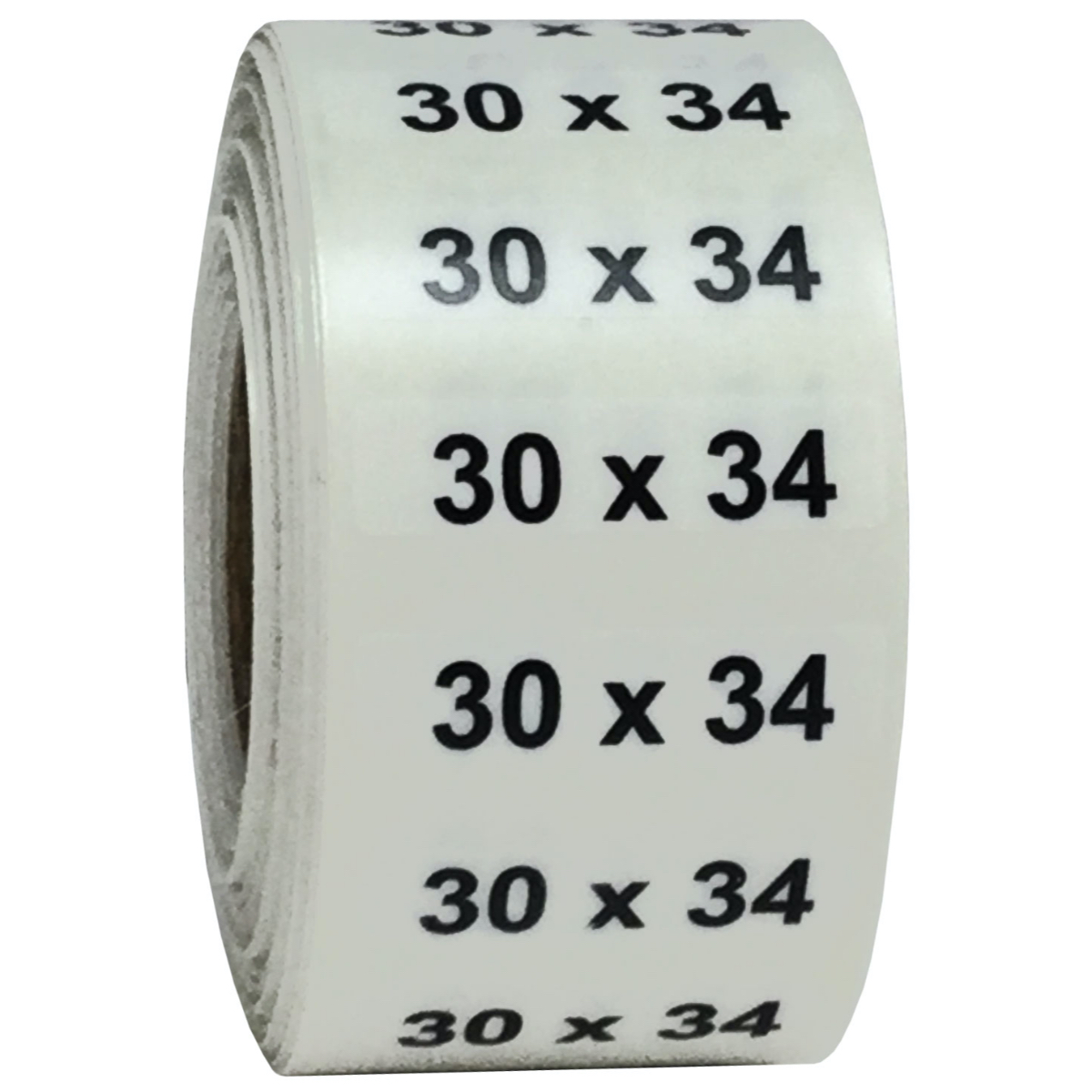 Ultra Clear Men's Hem/Inseam Pant Size Strips 1.25" x 5" QTY 125