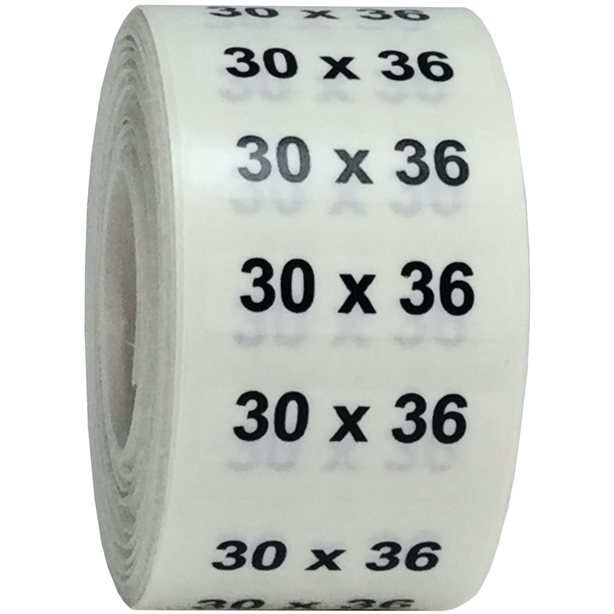 Ultra Clear Men's Hem/Inseam Pant Size Strips 1.25" x 5" QTY 125