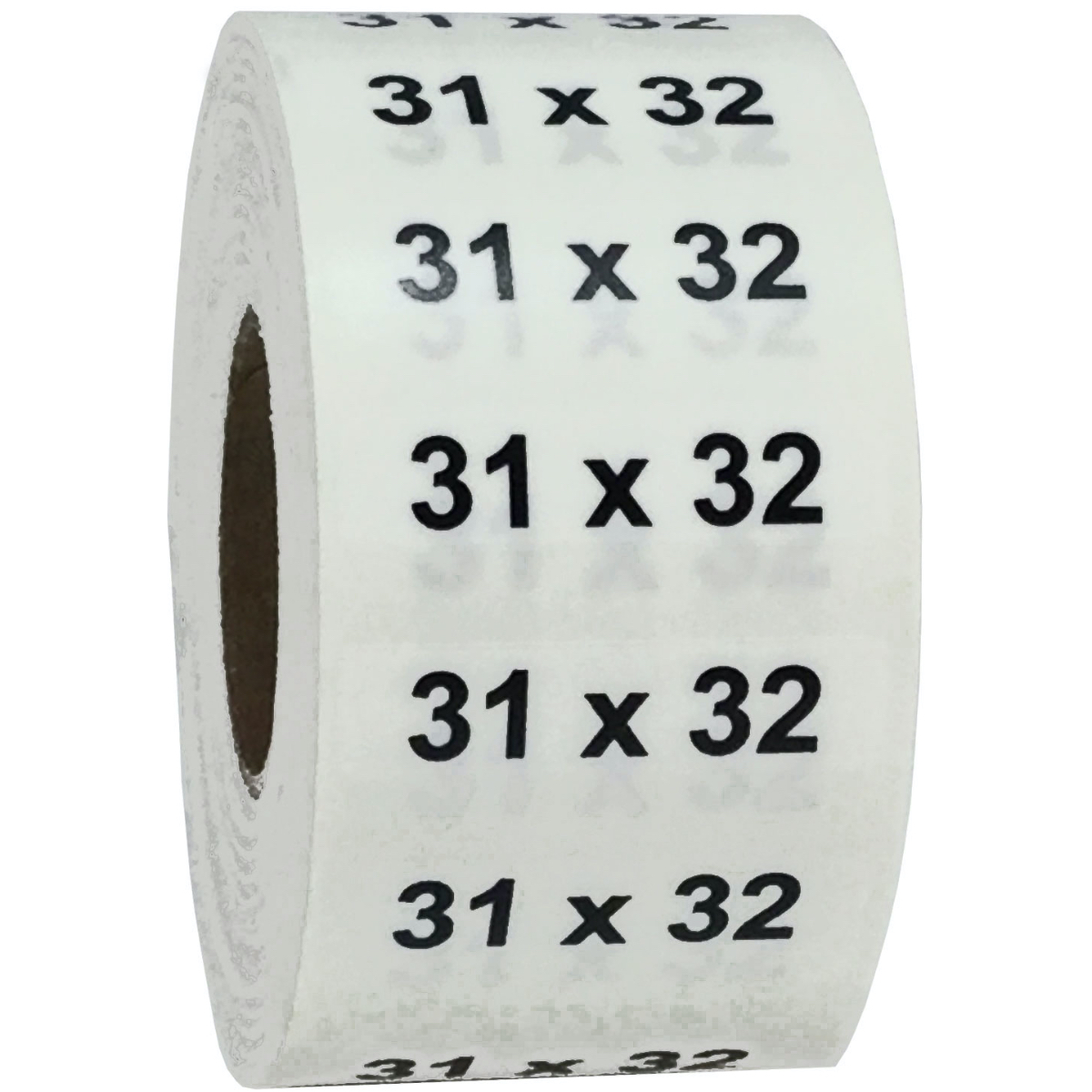 Ultra Clear Men's Hem/Inseam Pant Size Strips 1.25" x 5" QTY 125