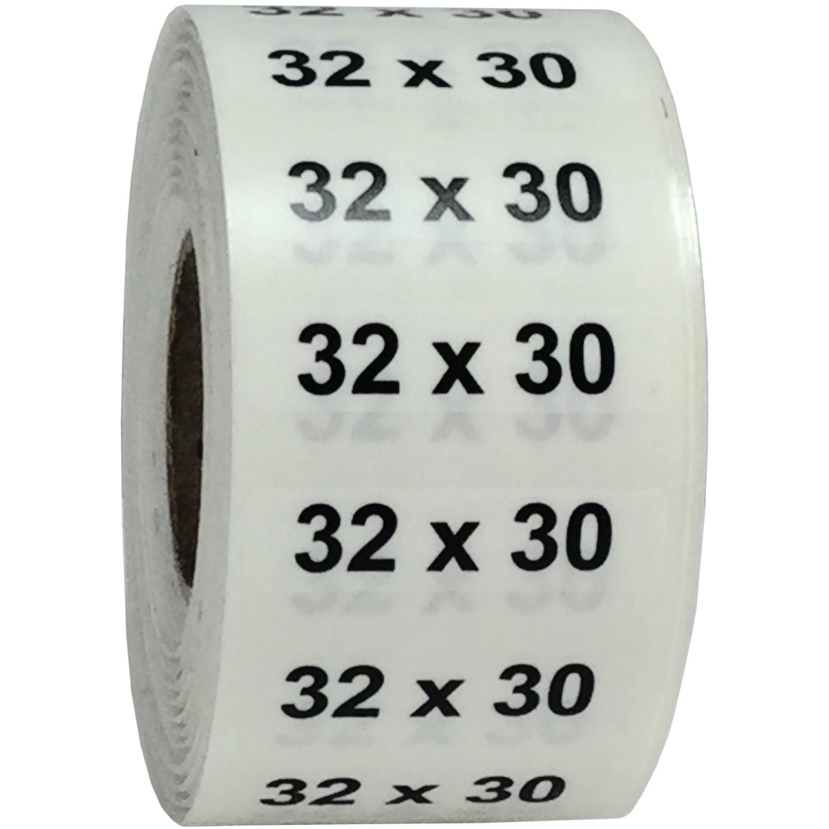 Ultra Clear Men's Hem/Inseam Pant Size Strips 1.25" x 5" QTY 125