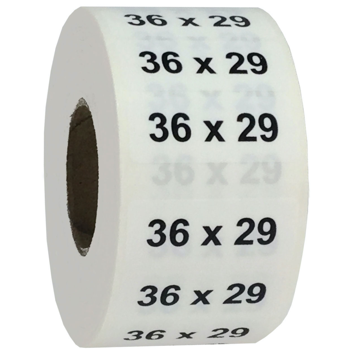 Ultra Clear Men's Hem/Inseam Pant Size Strips 1.25" x 5" QTY 125