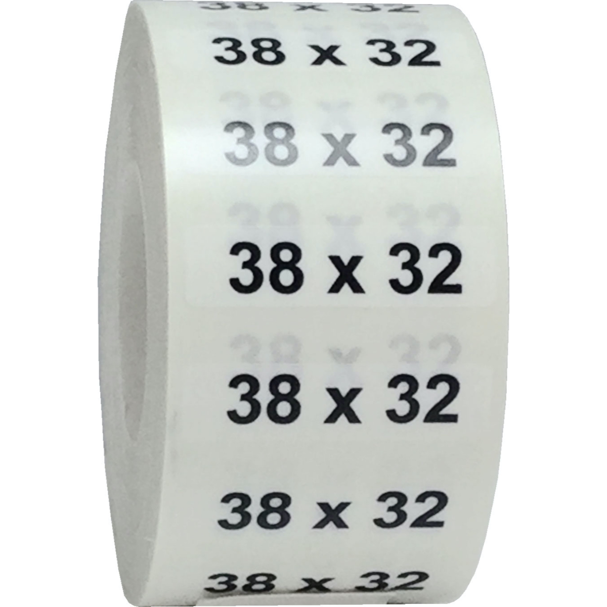 Ultra Clear Men's Hem/Inseam Pant Size Strips 1.25" x 5" QTY 125