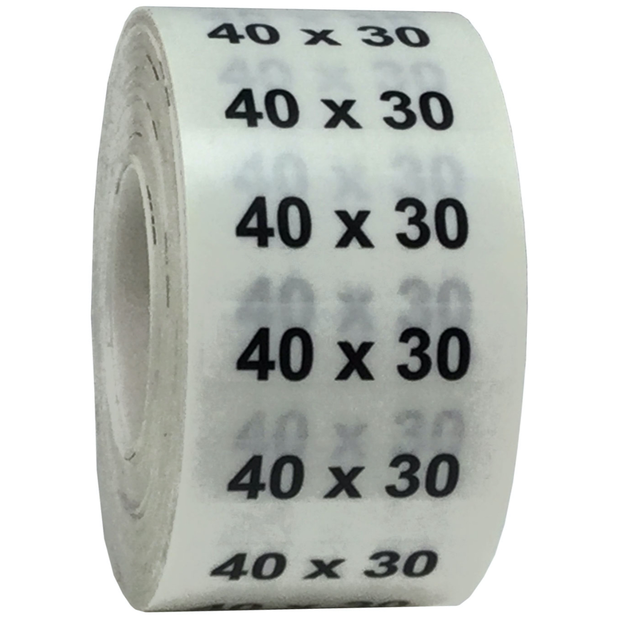 Ultra Clear Men's Hem/Inseam Pant Size Strips 1.25" x 5" QTY 125