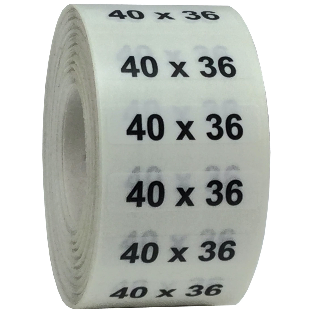 Ultra Clear Men's Hem/Inseam Pant Size Strips 1.25" x 5" QTY 125