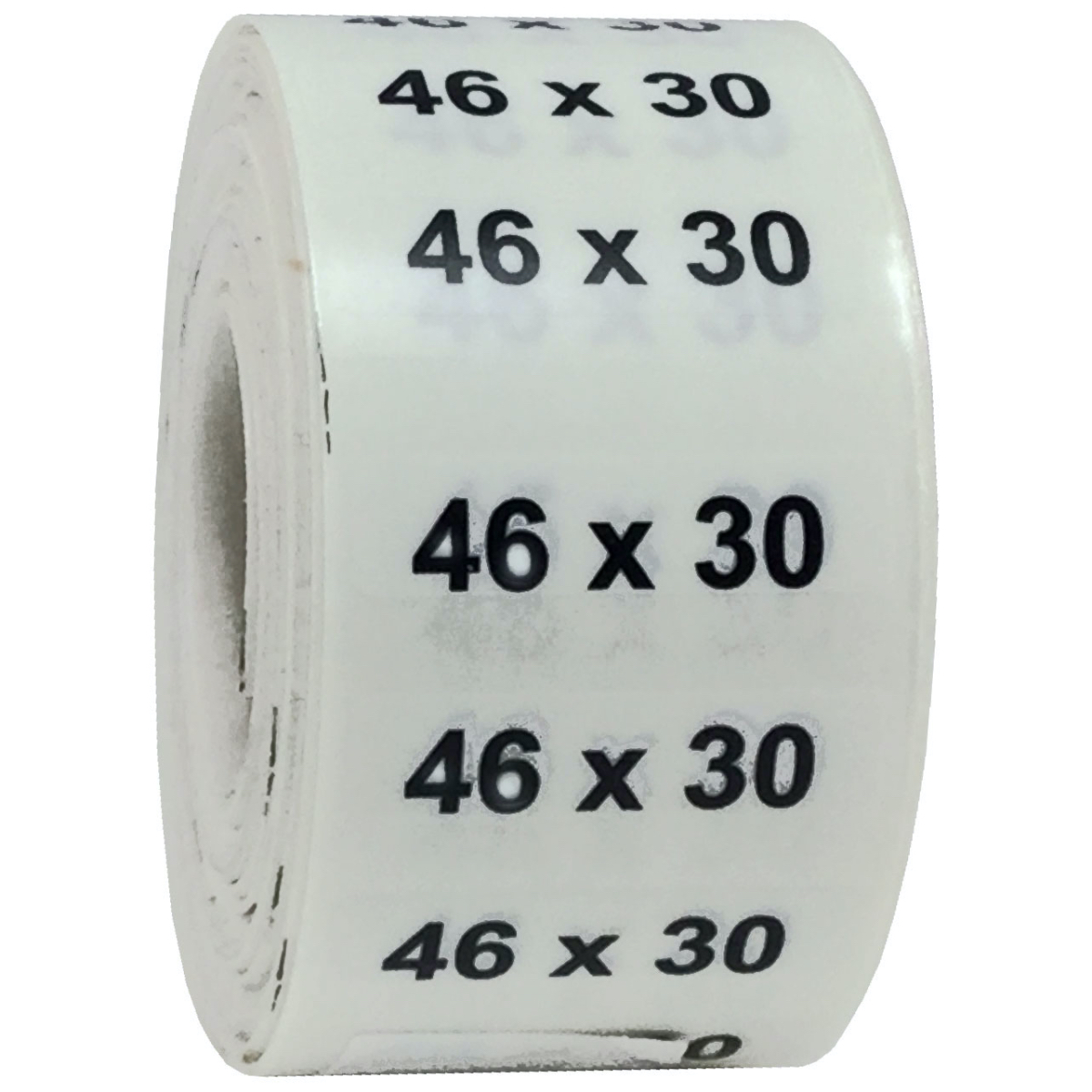 Ultra Clear Men's Hem/Inseam Pant Size Strips 1.25" x 5" QTY 125