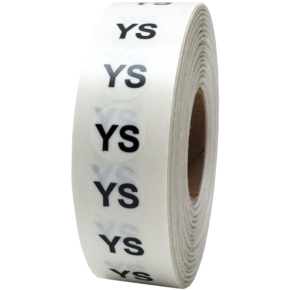 Youth Clothing Size Strip Labels for Retail Shirts | Clear 3/4″ x 4″ Youth Clothing Size Strip Labels for Retail Shirts | Clear 3/4″ x 4″