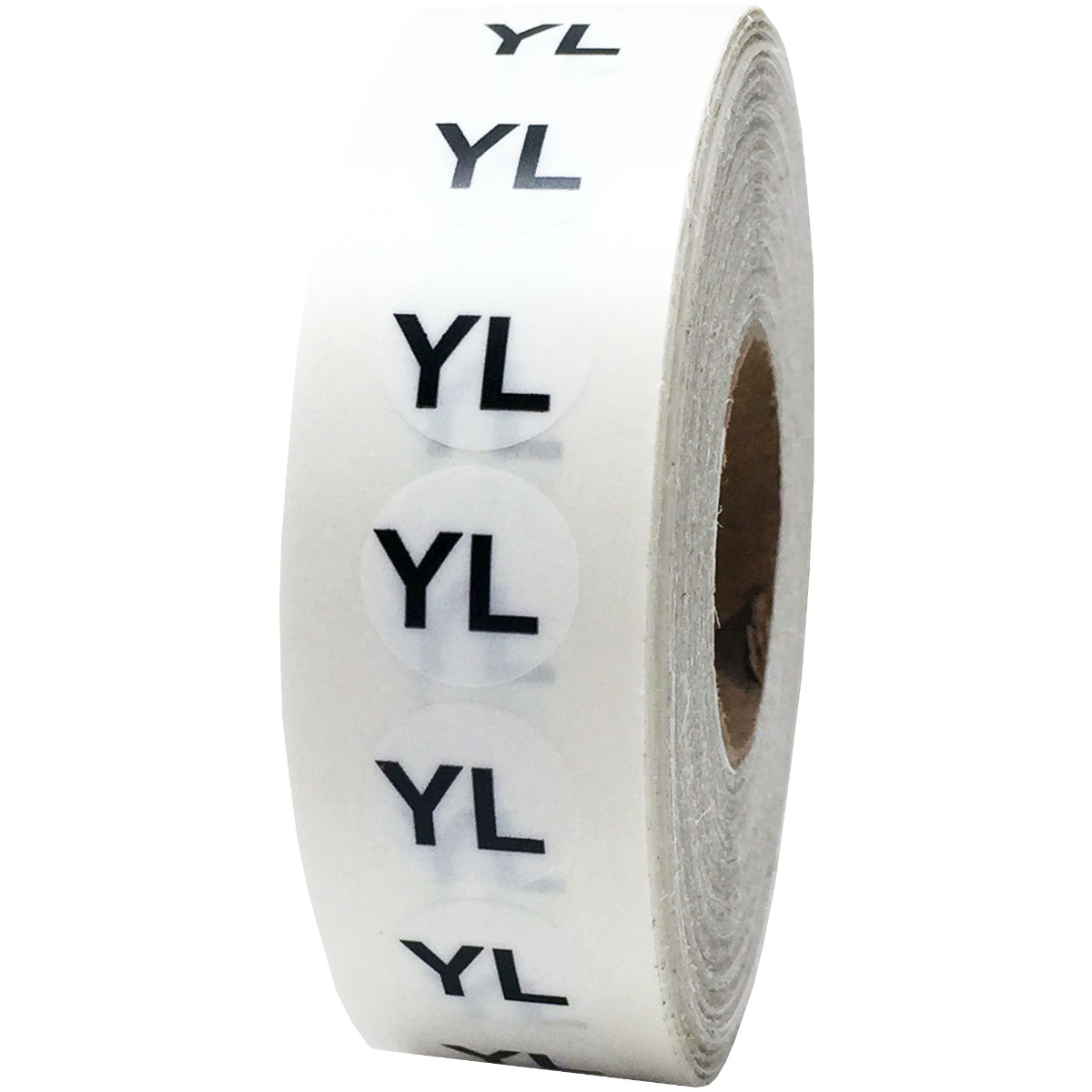 Youth Clothing Size Strip Labels for Retail Shirts | Clear 3/4″ x 4″ Youth Clothing Size Strip Labels for Retail Shirts | Clear 3/4″ x 4″