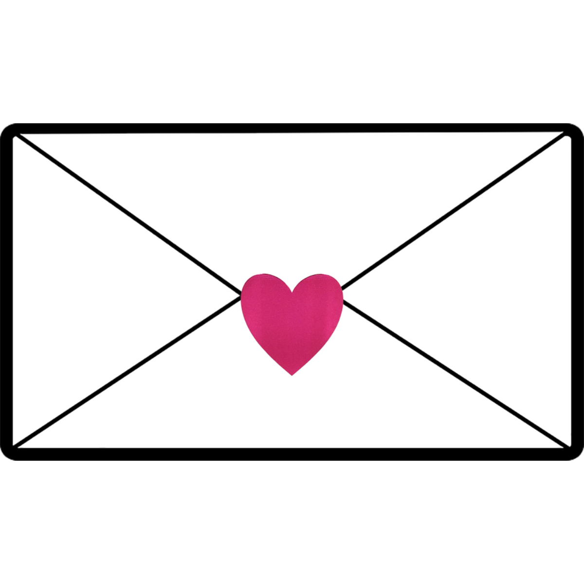 Metallic Red Heart Stickers 1.5" QTY 500