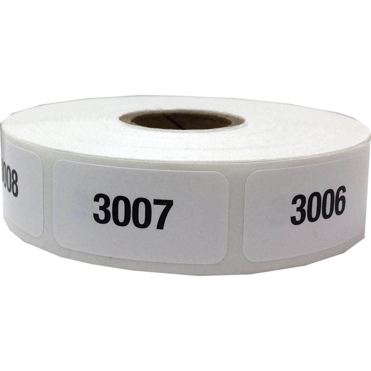 3,001 - 4,000 Consecutive Number Labels | .75" x 1.5" Shape 3,001 - 4,000 Consecutive Number Labels | .75" x 1.5" Shape