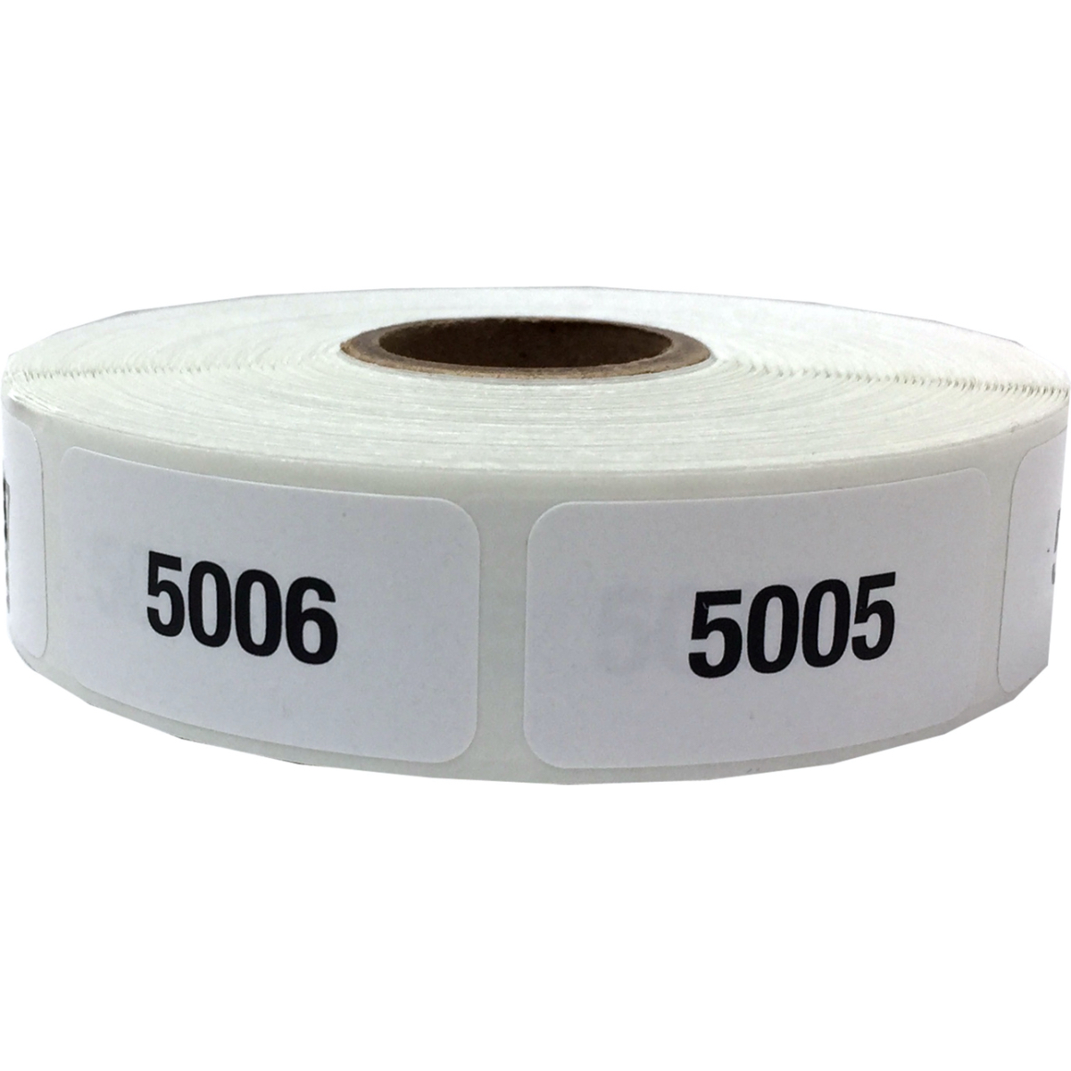 5,001 - 6,000 Consecutive Number Labels | 0.75" x 1.5" Shape 5,001 - 6,000 Consecutive Number Labels | 0.75" x 1.5" Shape
