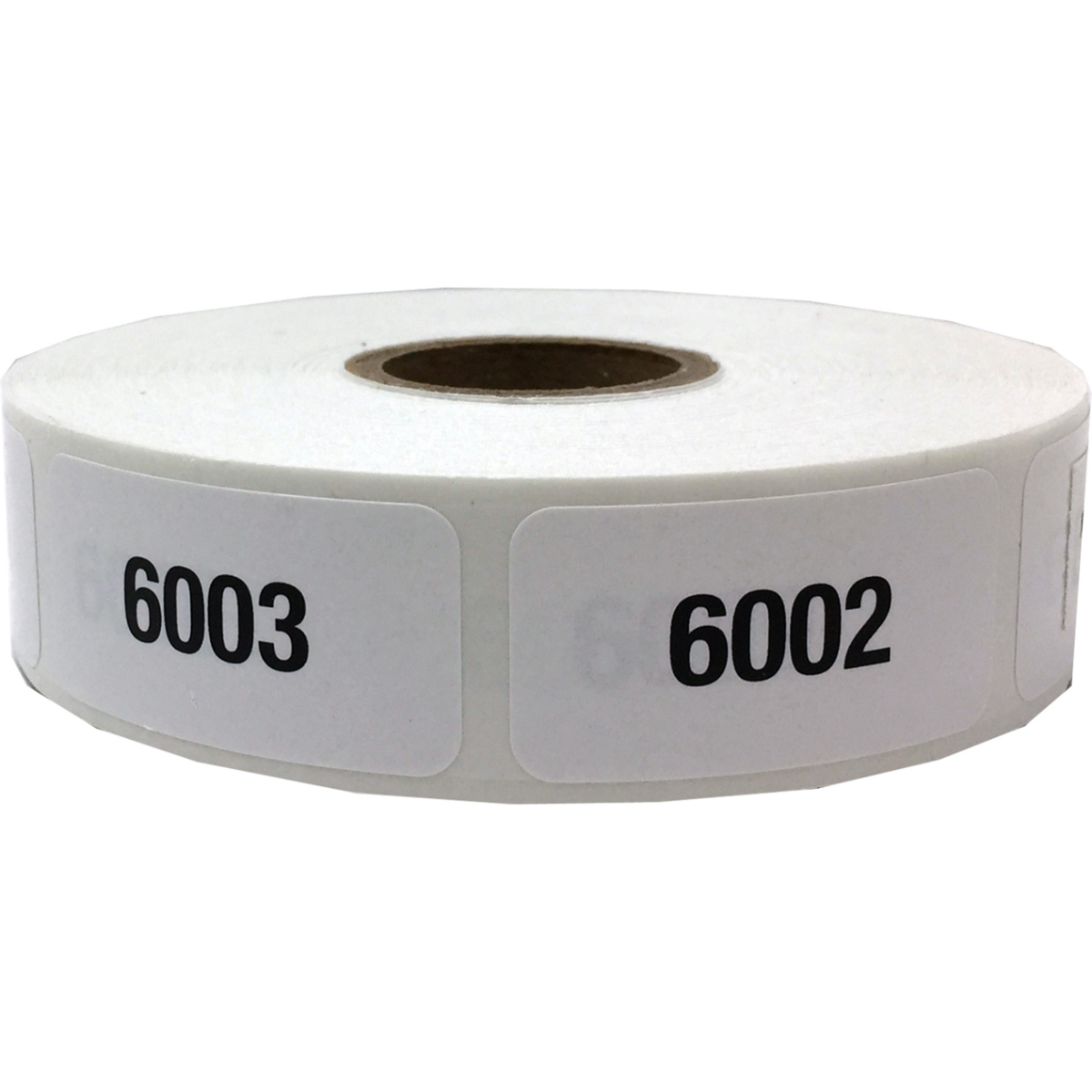 6,001 - 7,000 Consecutive Number Labels | .75" x 1.5" Shape 6,001 - 7,000 Consecutive Number Labels | .75" x 1.5" Shape