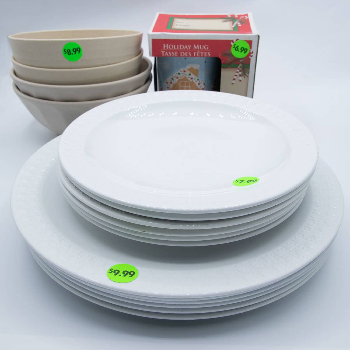 $8.99 Price Stickers Fluorescent Green 3/4" Round QTY 500