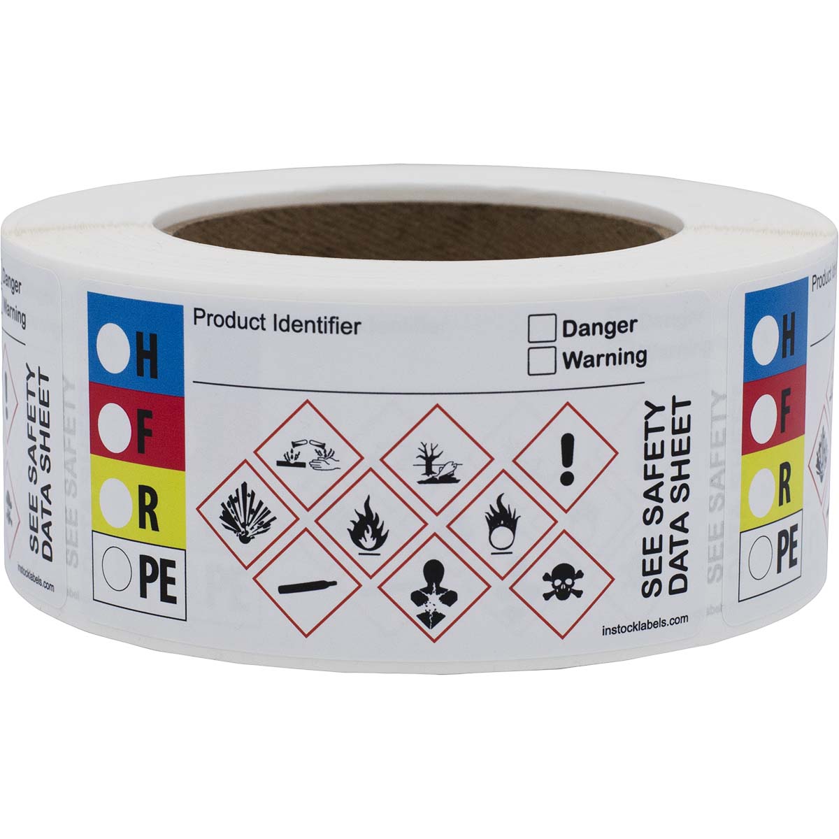 NFPA Symbol Small Warning Labels QTY 500 NFPA Symbol Small Warning Labels QTY 500