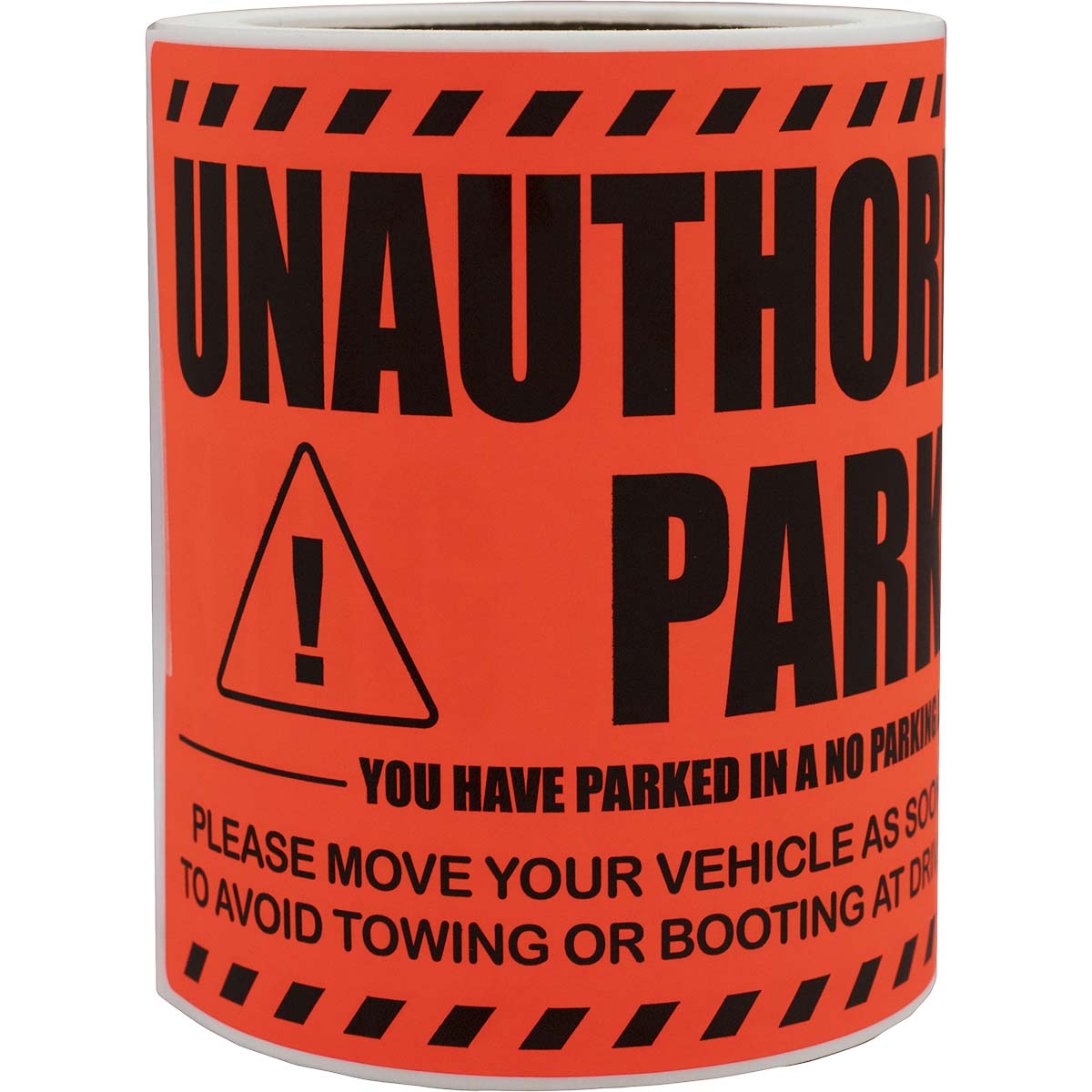 No Parking At Anytime Warning Labels No Parking At Anytime Warning Labels