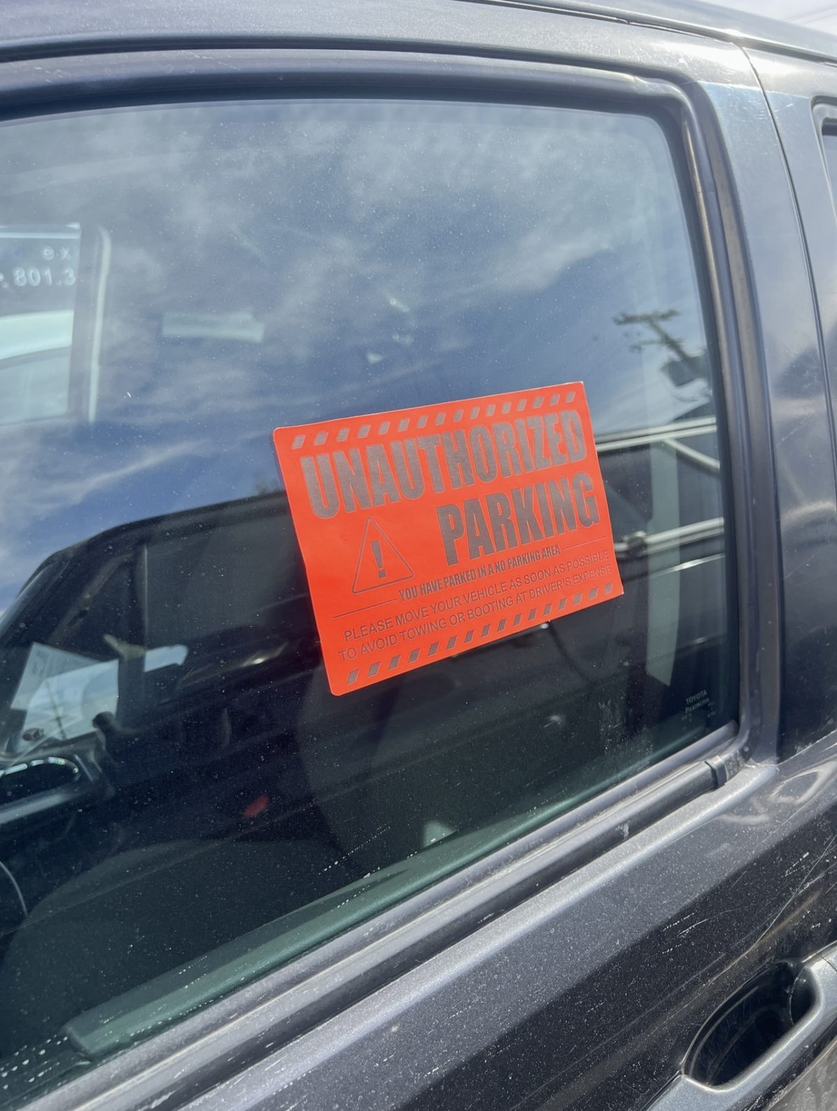 No Parking At Anytime Warning Labels No Parking At Anytime Warning Labels