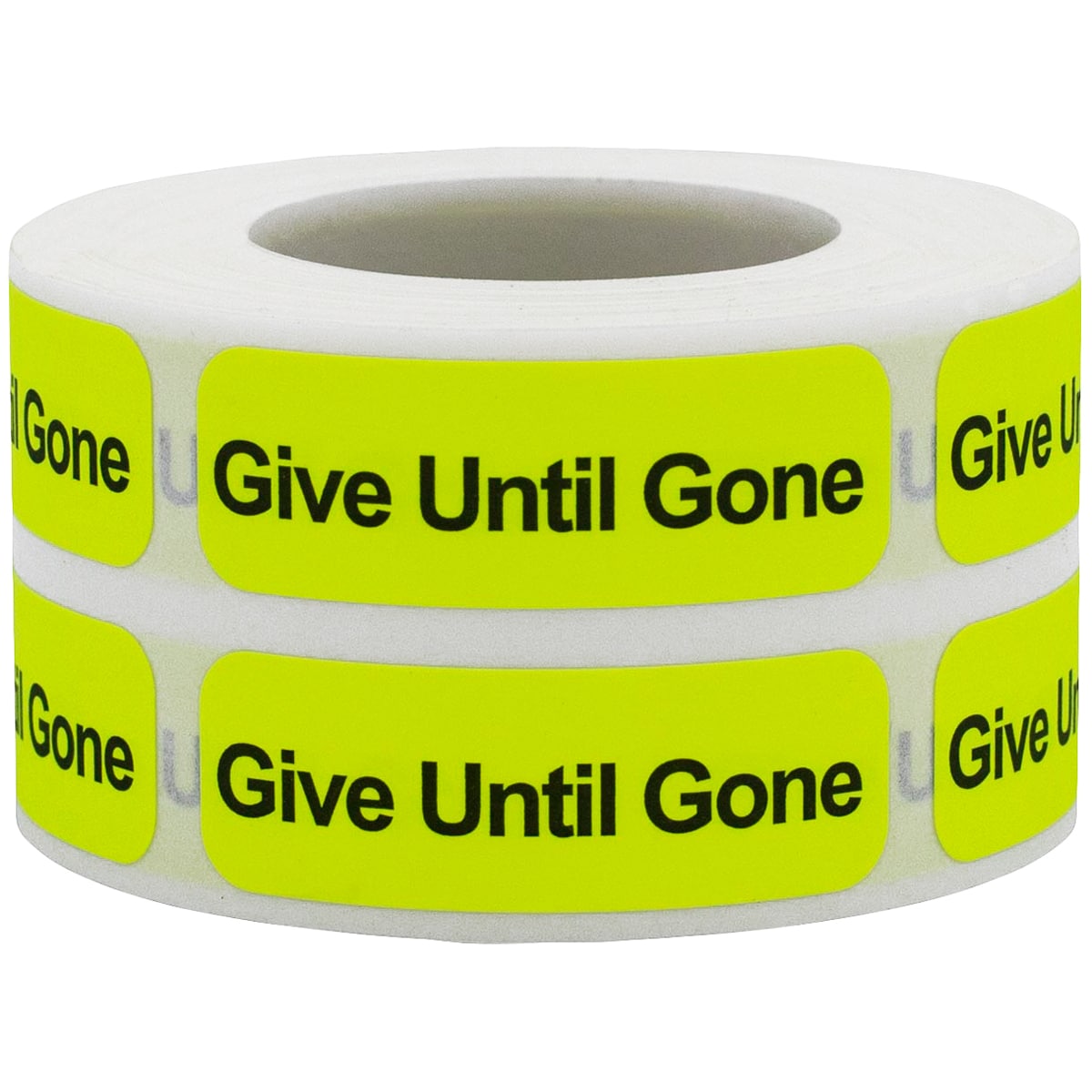 Give Until Gone Patient Labels QTY 500