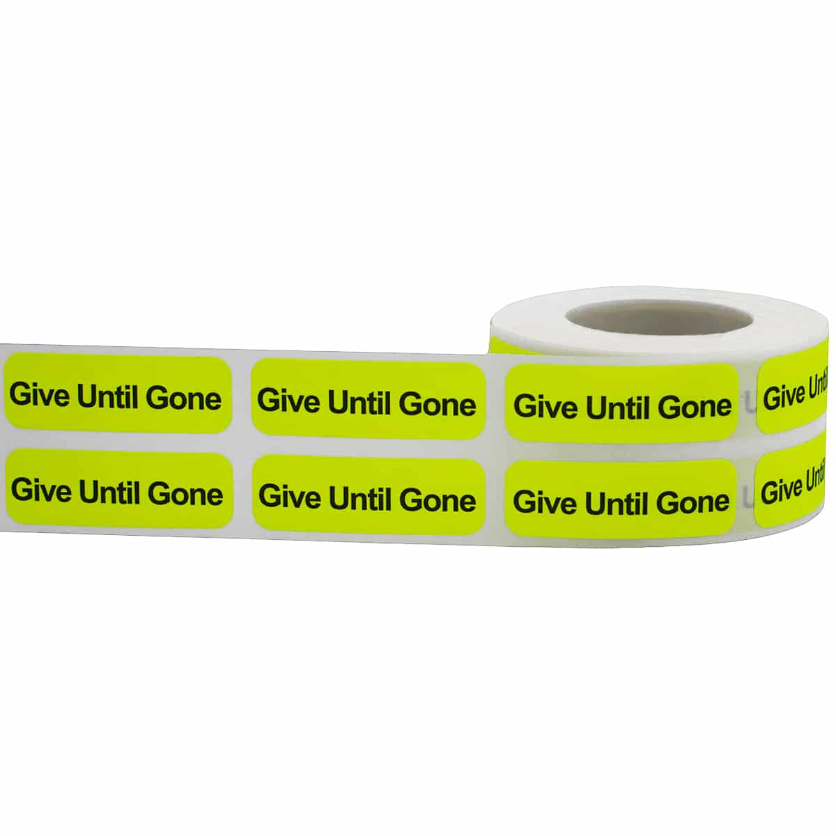 Give Until Gone Patient Labels QTY 500
