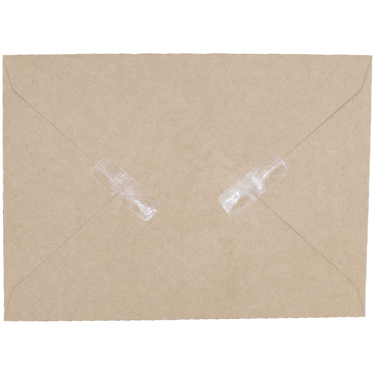 Small Ultra Clear Wafer Seals .5" x 1.5" Rectangle 5000 Count