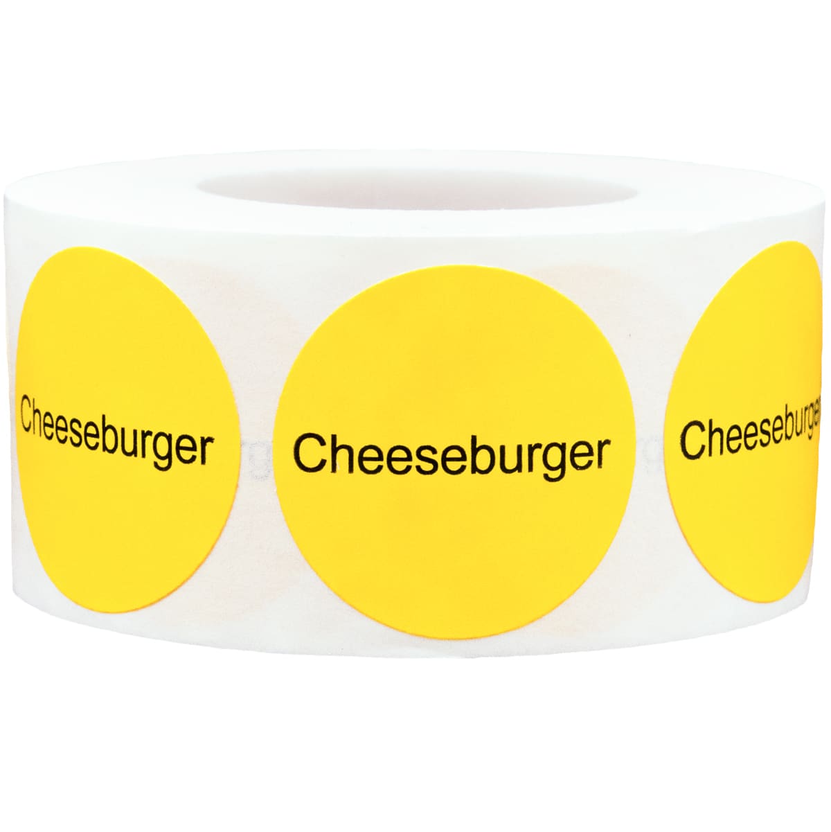 Cheeseburger Wrapper Labels QTY 500 Cheeseburger Wrapper Labels QTY 500