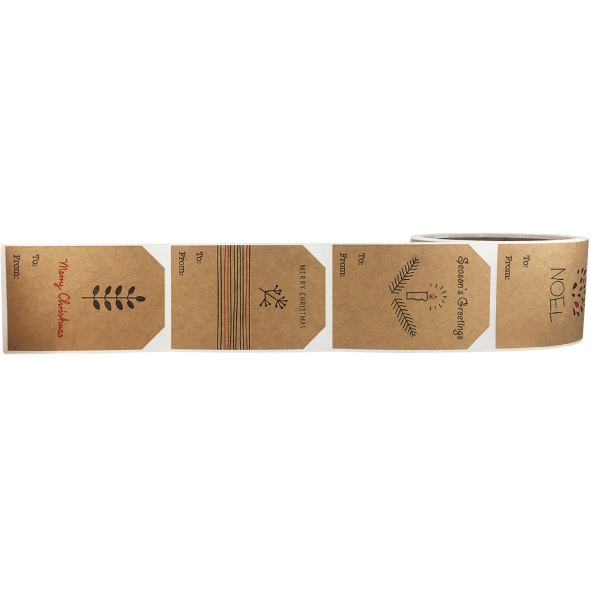 Minimalistic Kraft Christmas Gift Tags Tags QTY 100 Minimalistic Kraft Christmas Gift Tags Tags QTY 100