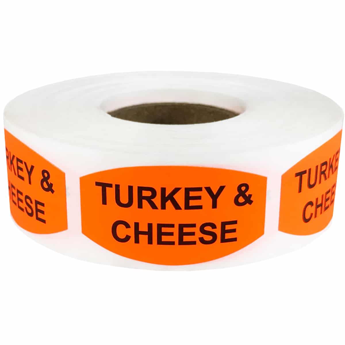 Turkey and cheese deli stickers