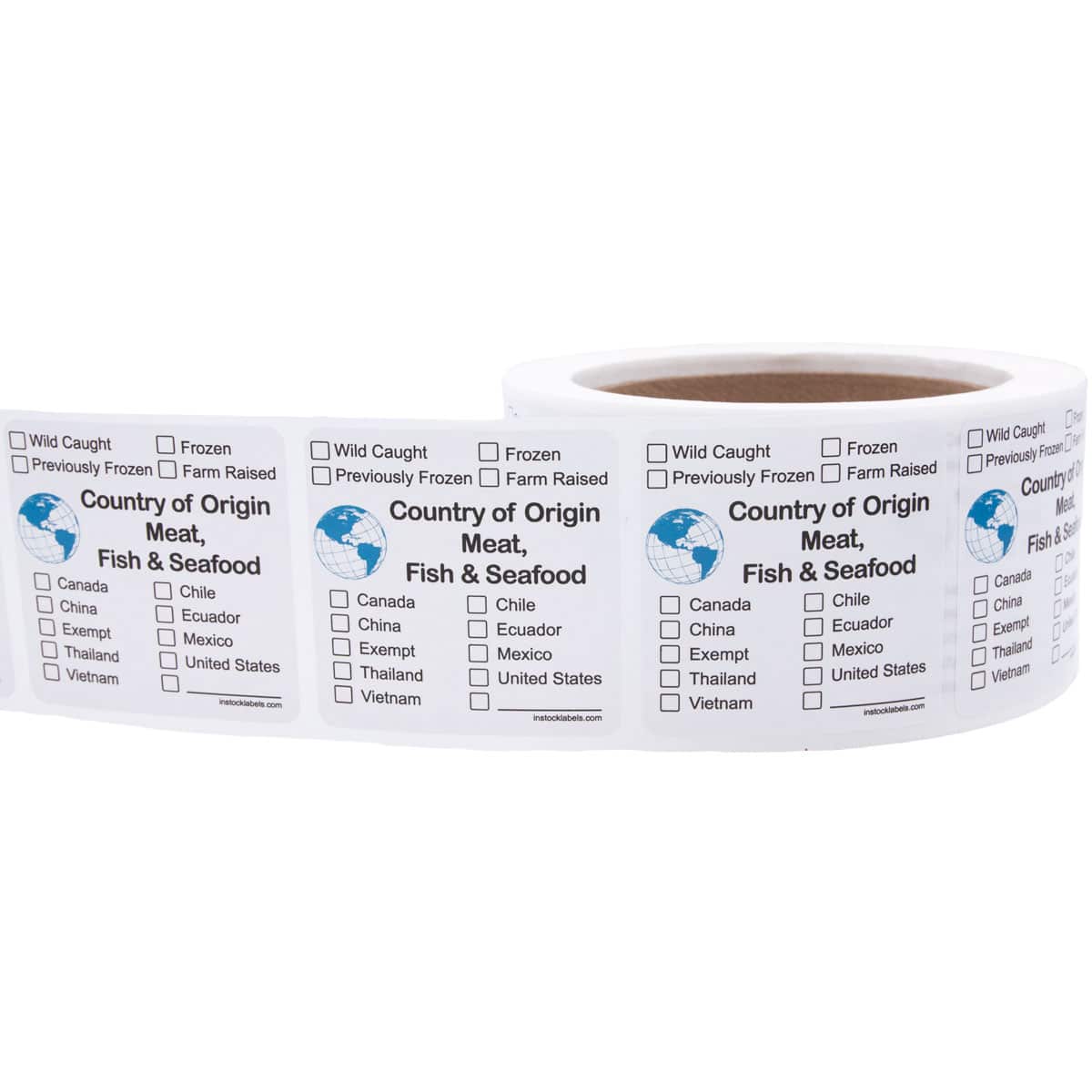 Country of Origin Meat Fish & Seafood Labels QTY 500 Country of Origin Meat Fish & Seafood Labels QTY 500