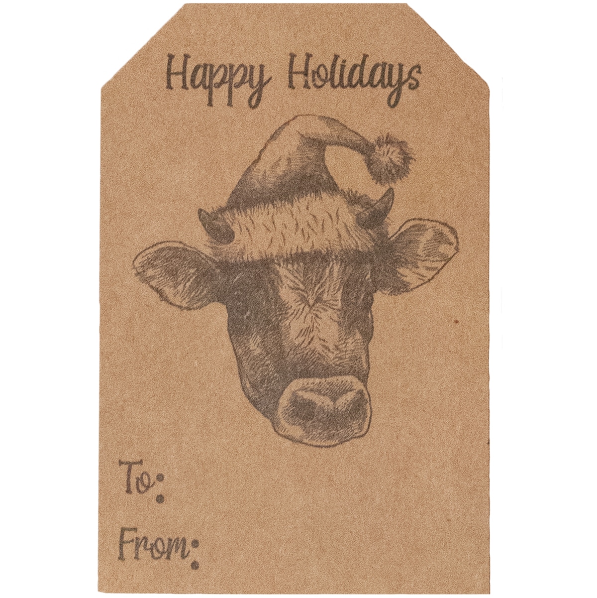 Christmas Farm Animals Adhesive Gift Tags QTY 100 Christmas Farm Animals Adhesive Gift Tags QTY 100