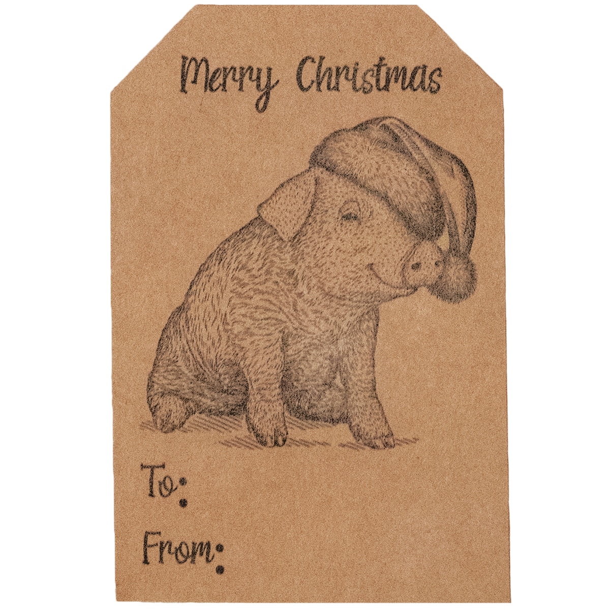 Christmas Farm Animals Adhesive Gift Tags QTY 100 Christmas Farm Animals Adhesive Gift Tags QTY 100